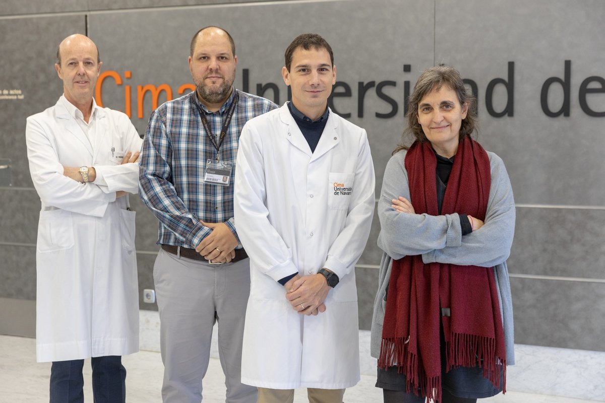 Cima Universidad de Navarra (@cima_unav) on Twitter photo La <a href="/FundlaCaixa/">Fundación ”la Caixa”</a> <a href="/CaixaResearch/">CaixaResearch</a> destina cerca de 3M € a 3 proyectos pioneros liderados por <a href="/ClinicaNavarra/">Clínica Universidad de Navarra</a> y <a href="/CIMA_unav/">Cima Universidad de Navarra</a>: terapias de ARN para el cáncer de hígado, avances en terapias CAR-T para el mieloma múltiple y generación de órganos humanos a partir de células madre. La <a href="/FundlaCaixa/">Fundación ”la Caixa”</a> <a href="/CaixaResearch/">CaixaResearch</a> destina cerca de 3M € a 3 proyectos pioneros liderados por <a href="/ClinicaNavarra/">Clínica Universidad de Navarra</a> y <a href="/CIMA_unav/">Cima Universidad de Navarra</a>: terapias de ARN para el cáncer de hígado, avances en terapias CAR-T para el mieloma múltiple y generación de órganos humanos a partir de células madre.