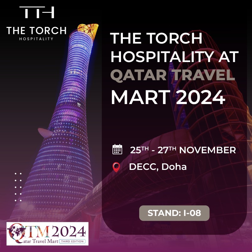 Join us at Qatar Travel Mart 2024 for an exclusive showcase of The Torch Hospitality’s luxury offerings. From November 25-27 at the Doha Exhibition and Convention Center, visit us at Stand I-08.

#TheTorchHospitality #QTM2024 #LuxuryTravel #Qatar