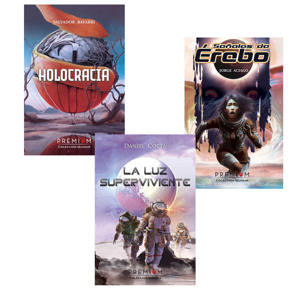 Mis últimas tres lecturas han sido del mismo sello editorial y todas ellas dignas de atención, cada una con un estilo propio y con una estupenda idea detrás. Mi siguiente libro nada tiene que ver con la ciencia ficción, que de todo hay que descansar 😅