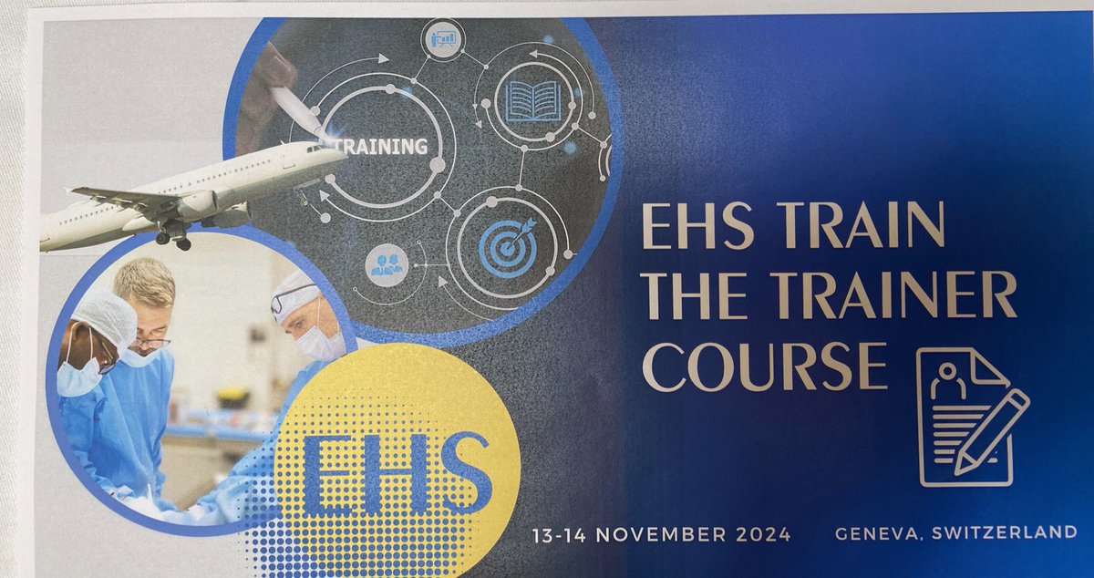 The  EHS Train The Trainer Course in Geneva has started. We take education seriously and train our Faculty members in order to offer trainees the best possible education! #HerniaCourses #HerniaFriends #WeAreEHS #EHSMasterclass