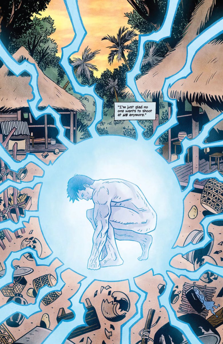 TERMINATOR #2 is out TODAY
Part 1 of a 2 part story set in Vietnam, with gorgeous art by ANALOG artist <a href="/DaveOSull/">David O'Sullivan</a> w/fantastic <a href="/TheMarvelousMrC/">Colin Craker</a> colours. Here’s a preview 
<a href="/DynamiteComics/">DynamiteComics</a>