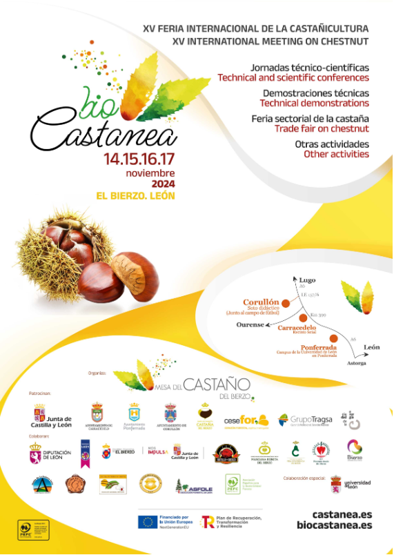 Viernes 15 noviembre <a href="/ctforestal/">CTFC</a> presentará #IMFOREST en <a href="/BioCastanea/">Biocastanea 2024</a>. Marta Rovira expondrá cómo la gestión sostenible de los recursos forestales no madereros impulsa la #BioeconomíaForestal⏰10:15-10:30 bloque sobre proyectos en ejecución #PFNM #ProyectosPRTR #NextGenerationEU
