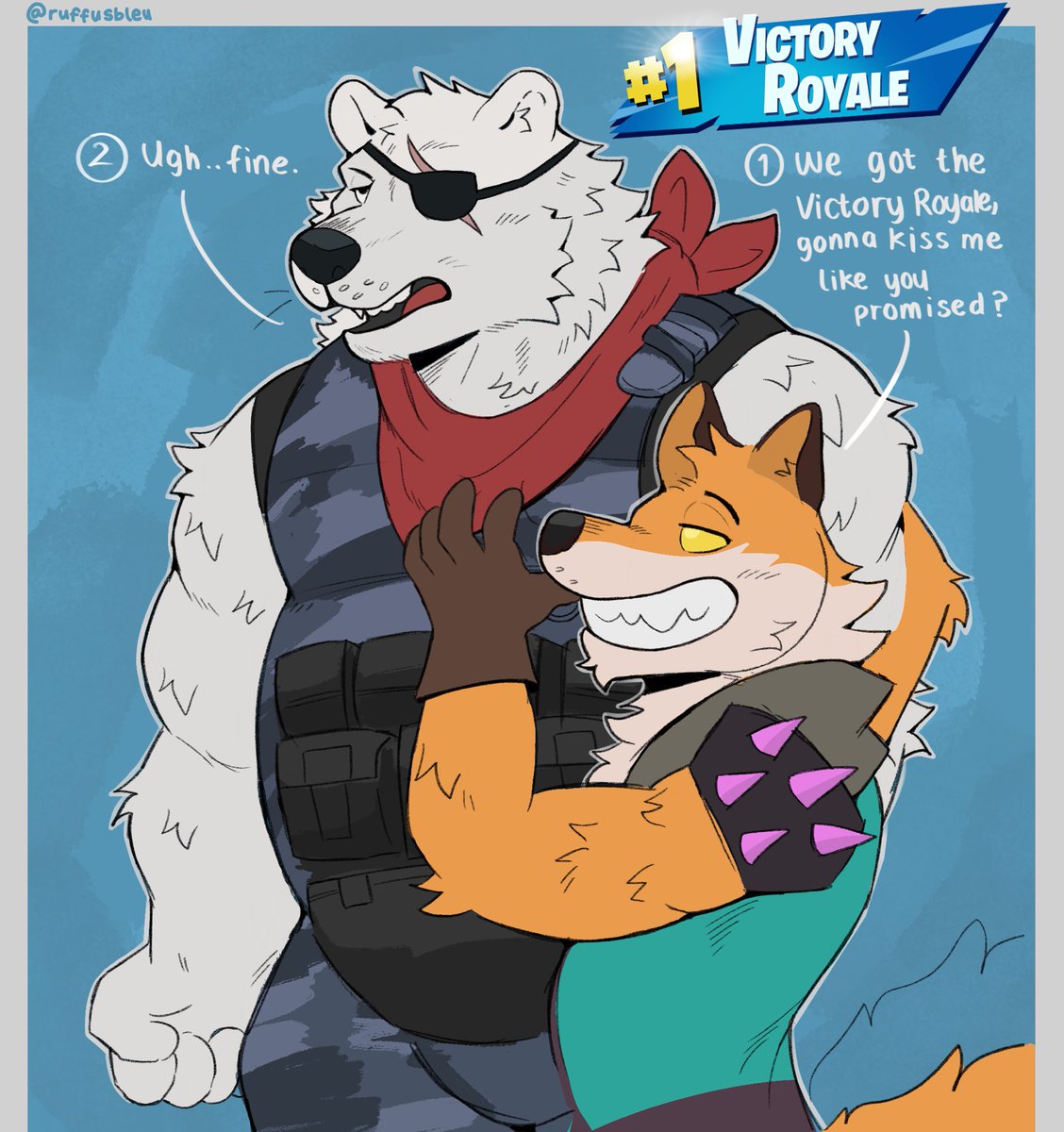 Polar and Fennix shenanigans.
(Drew this for fun)