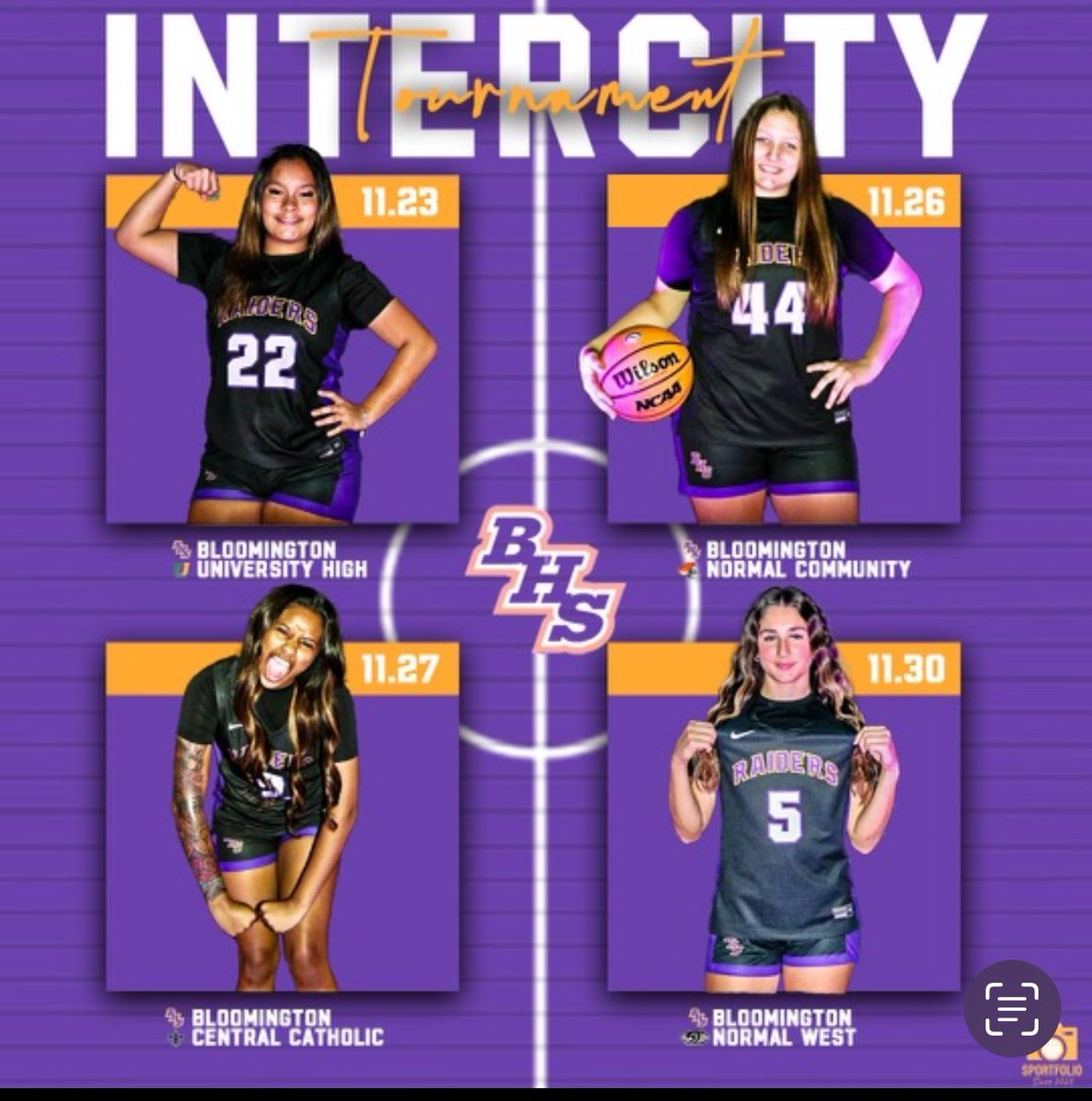 2024-25 Lady Raiders Intercity Schedule!!!!