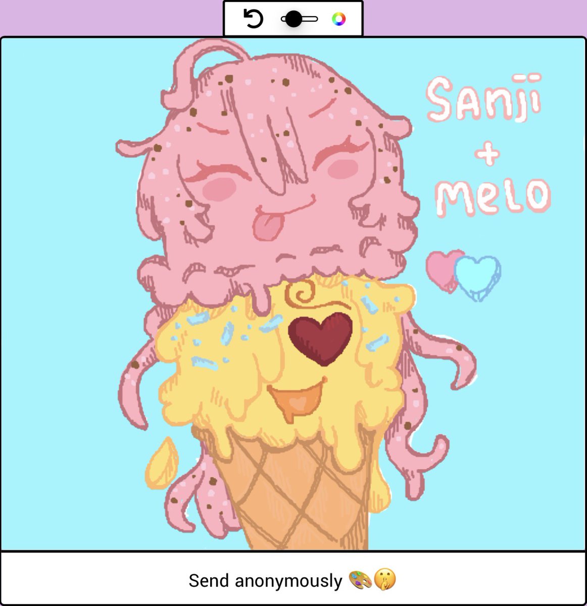 guys this is the cutest thing i’ve ever drawn icb