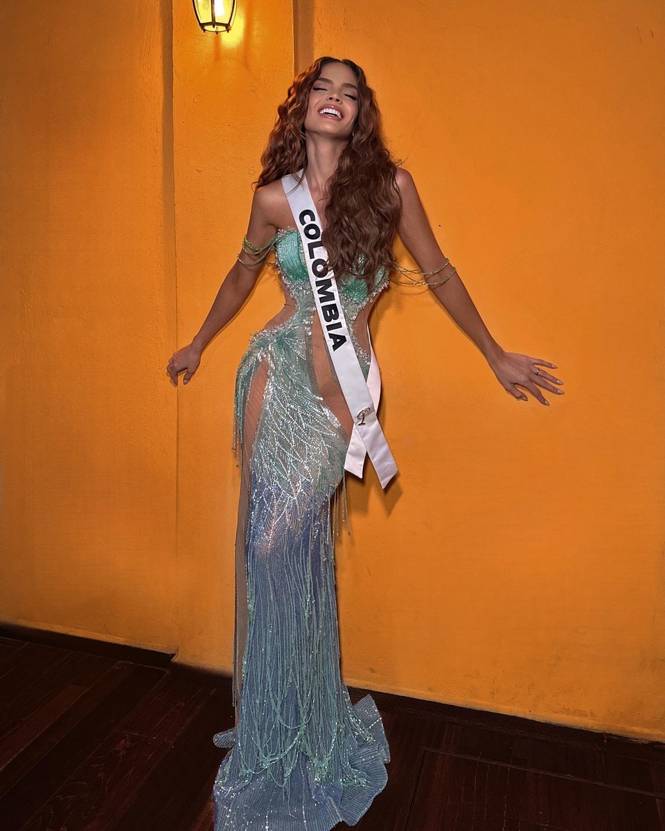 Así lució Daniela Toloza, Miss Colombia en una de las últimas cenas de esta edición del Miss Universo. Se viene la revelación de la corona, preliminar y final. 

 <a href="/missuniverse/">Miss Universe</a>