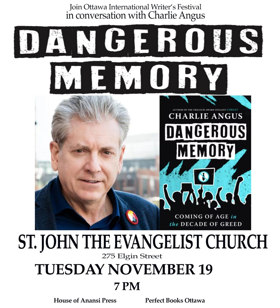 Charlie Angus (@charlieangusndp) on Twitter photo “Seeing the world without the past would be like visiting a city after a devastating hurricane and declaring that people always lived in ruins.” - Steven Stoll
Dangerous Memory tells how we got to these these dark times and how to get our way back to the light.
<a href="/HouseofAnansi/">House of Anansi Press</a> “Seeing the world without the past would be like visiting a city after a devastating hurricane and declaring that people always lived in ruins.” - Steven Stoll
Dangerous Memory tells how we got to these these dark times and how to get our way back to the light.
<a href="/HouseofAnansi/">House of Anansi Press</a>