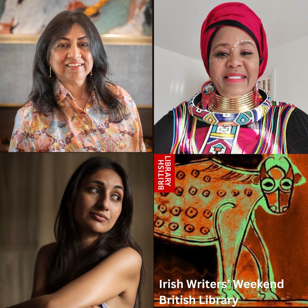 @speaking-volumes.bsky.social (@speak_volumes) on Twitter photo Breaking Ground Ireland is at the Irish Writers Weekend <a href="/britishlibrary/">British Library</a>!
Come and hear poet & playwright @JolaNandi, bestselling author of fiction <a href="/CauveryMadhavan/">Cauvery Madhavan</a> and poet & editor <a href="/AriaEipe/">Nidhi Zak/Aria Eipe</a> talk to Dr Niamh Gallaghar
14:30-15:45 Saturday 23 November
British Library, London Breaking Ground Ireland is at the Irish Writers Weekend <a href="/britishlibrary/">British Library</a>!
Come and hear poet & playwright @JolaNandi, bestselling author of fiction <a href="/CauveryMadhavan/">Cauvery Madhavan</a> and poet & editor <a href="/AriaEipe/">Nidhi Zak/Aria Eipe</a> talk to Dr Niamh Gallaghar
14:30-15:45 Saturday 23 November
British Library, London