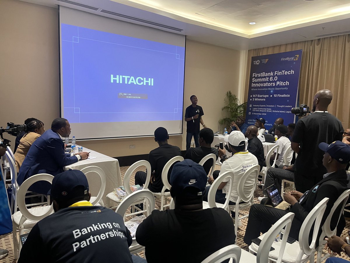 technextdotng's tweet photo. -@FirstBankngr FinTech Summit 6.0 Innovators Pitch. 147 startups are pitching with 10 Finalists and 3 Winners will be selected.
#FirstBankFintechSummit https://t.co/tpJJm3sGD2