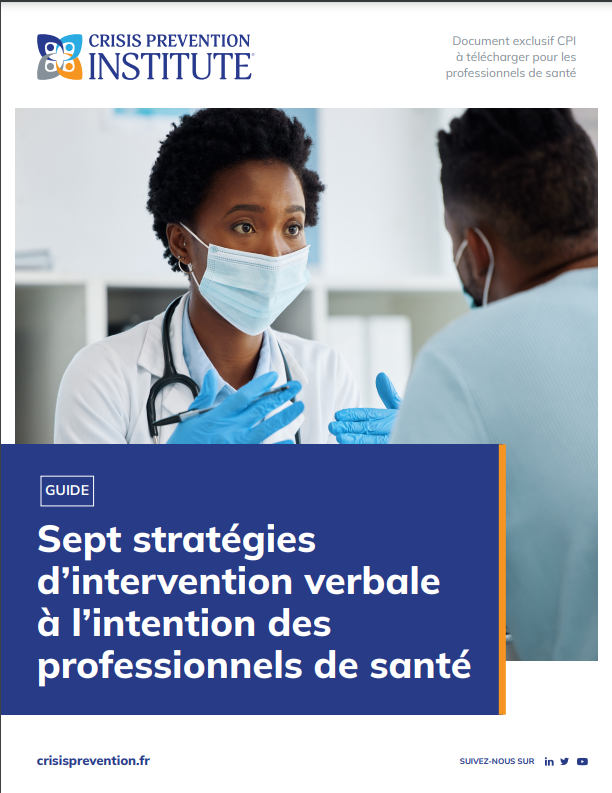 CpiFrance's tweet photo. [ GUIDE PRATIQUE ]
7 stratégies d'intervention verbale à l'intention des professionnels de santé 
Réduire les incidents liés à la violence. 

Obtenez votre guide pratique en cliquant ici ➡️ https://t.co/zRVSya9BqP

📨 FrContact@crisisprevention.com
📞 0805 385 347 https://t.co/cAEW8GfEhg