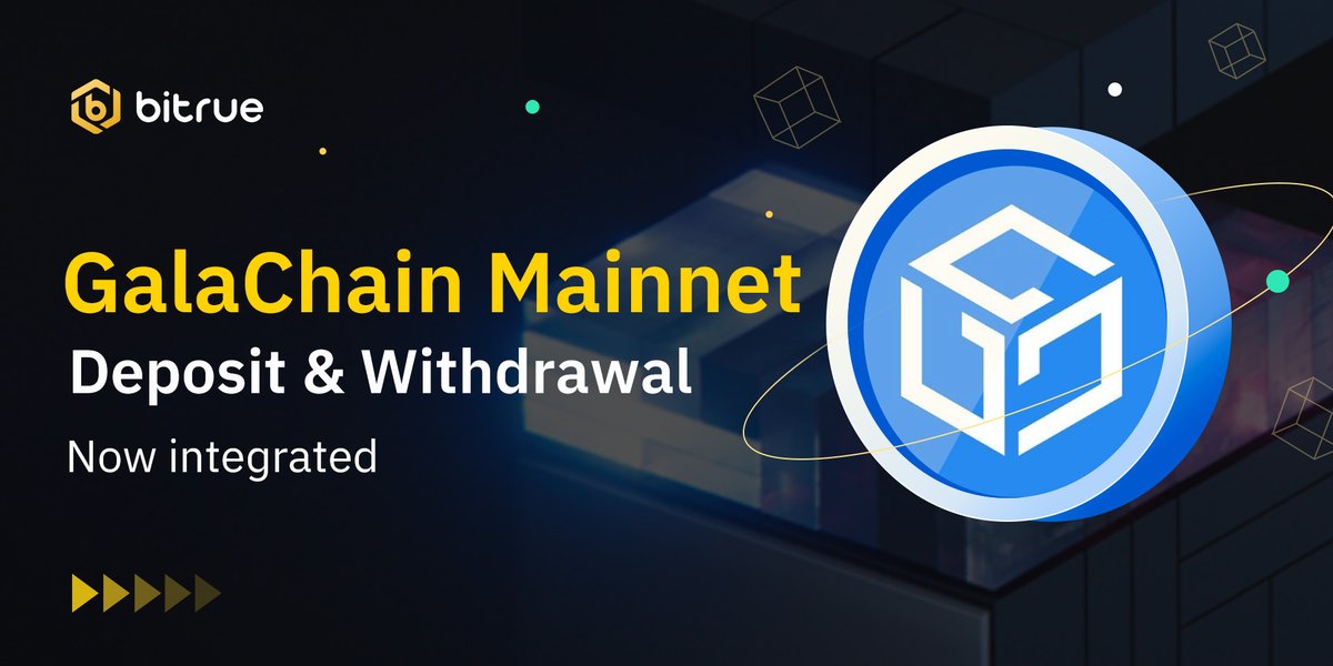 🎉 Exciting News! Bitrue has successfully integrated #GalaChain mainnet for $GALA! <a href="/GoGalaGames/">Gala Games</a>

🔥 Deposits and withdrawals are now LIVE.

Deposit now 👉 bitrue.com/assets/spot/de…