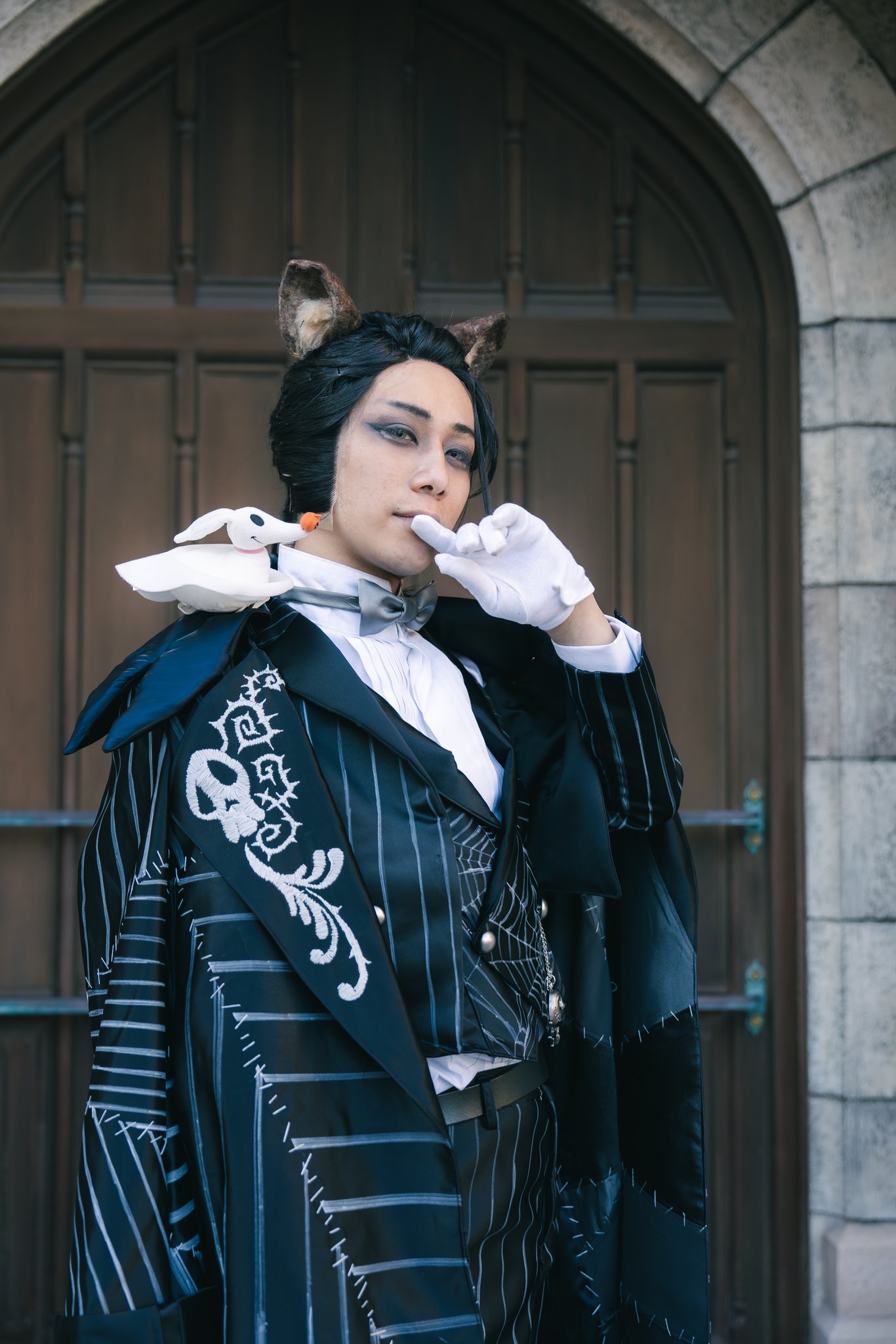 ツイステ レオナ ナイトメアースーツ Dハロ コスプレ 衣装