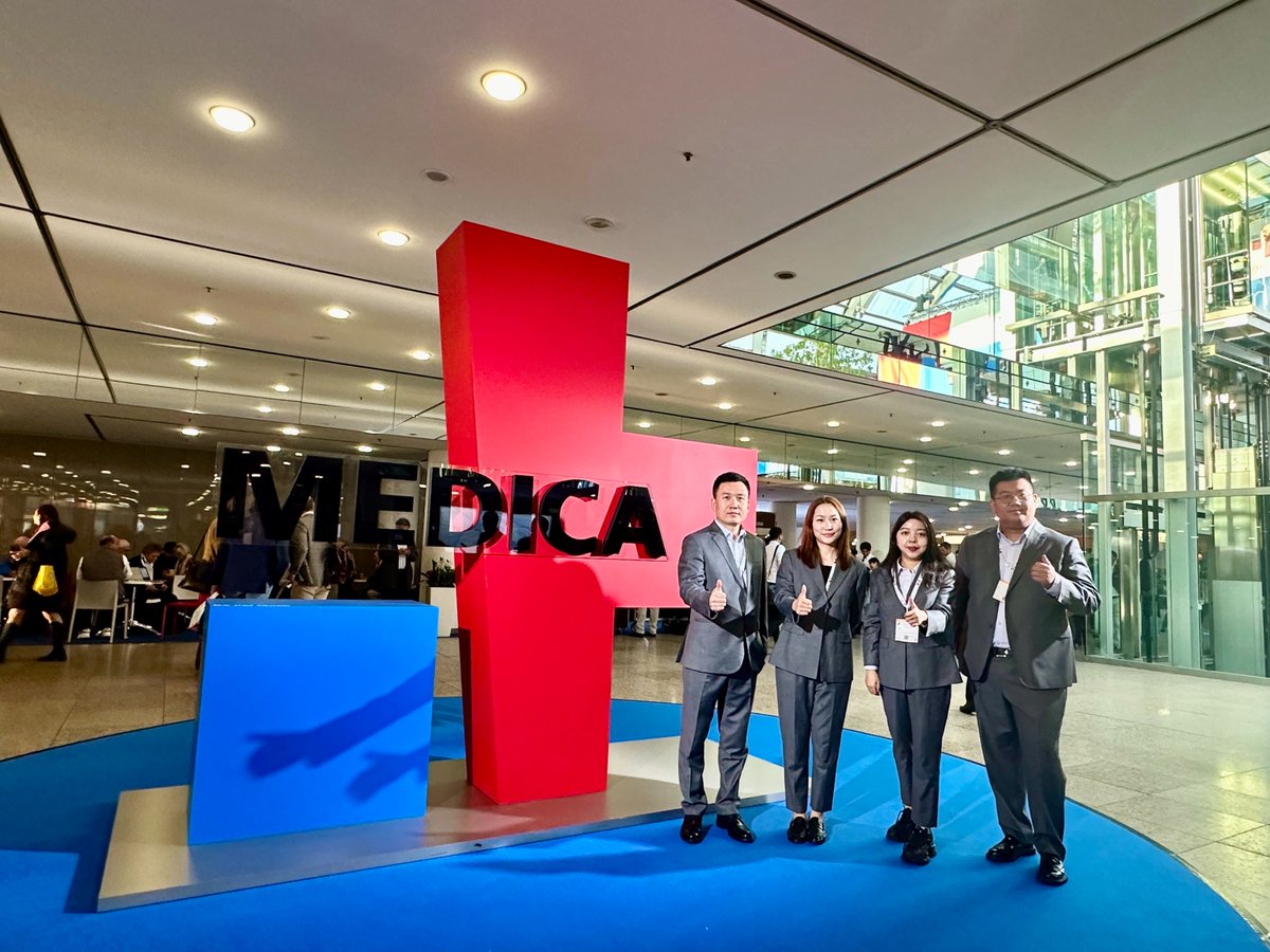 DisonMedical's tweet photo. Medica 2024
Day 2
Meet Disonmed at Hall 11-F28 https://t.co/BCZSh4g4zx
