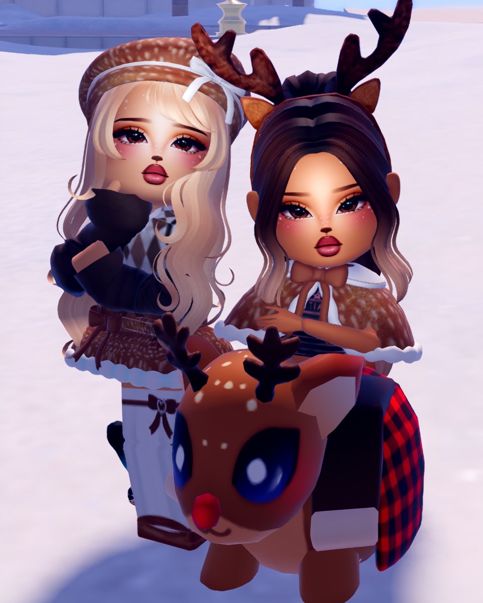 nnrxzzii's tweet photo. "I'm Quite Fawn'd Of You, My Deer"
/Keeping it Simple in November
#SimplyBeautiful #SimpleButBeautiful #NovemberTheme
:: Magical Fawn Makeup by @notluketbh x @asaqin_ >> https://t.co/SlbxfIGK47
:: Christmas Ponytail with Deer Ears by @luckyyloll >> https://t.co/8JaInzHR7l
:: Glamorous Long Blonde Over The Shoulder Wavy Hair by @enwyadi >> https://t.co/Z4KAFA5NVc
:: Top by pure souls ୨ৎ >> https://t.co/448xmzyCHt
:: Pants by @Lalaa1224 >> https://t.co/2C0idEUIIj
:: Fawn Beret, Fawn Shawl, and Fawn Skirt by @Lalaa1224 >> https://t.co/kXZygMgDPE
:: Arm Warmers by @MiracleDropsRBX >> https://t.co/D90eqzF9EL
:: Reindeer Rider by @WonderWorksRB >> https://t.co/STb4TTcdb6
#Roblox #RobloxDev #RobloxUGC #RobloxUGCLimited #RobloxUGCLimitedFree #Web3Gaming #DigitalFashion
