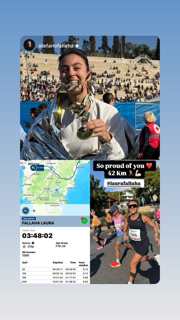 LFallaha's tweet photo. @AthensMarathon you were really special 🥹🫶🏻 #athensmarathon https://t.co/7AOjjpRtxt