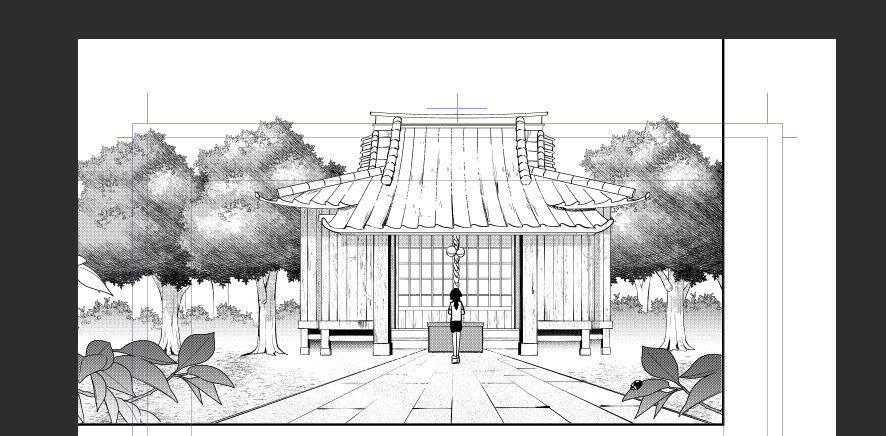漫画進捗🖋
マンガ賞向け読切なんとか進めてます!同時に実は短編でもう1つ描いてます💦画像は賞応募用の読切漫画のワンシーンです、自然物多めなので背景の描き込み頑張ります!