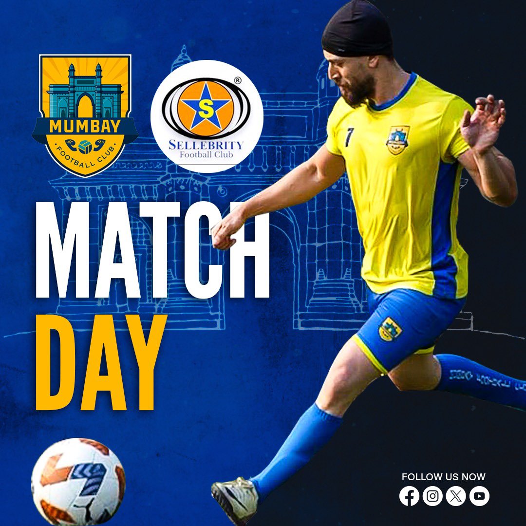 mumbayfc's tweet photo. See you at 3.00pm 
Neville D'Souza Football Ground, Bandra, Mumbai 

#tigershrofff #mumbayfc #mumbaipremierleaque #mfa #football #indianfootball https://t.co/Ouu2ORwQIg
