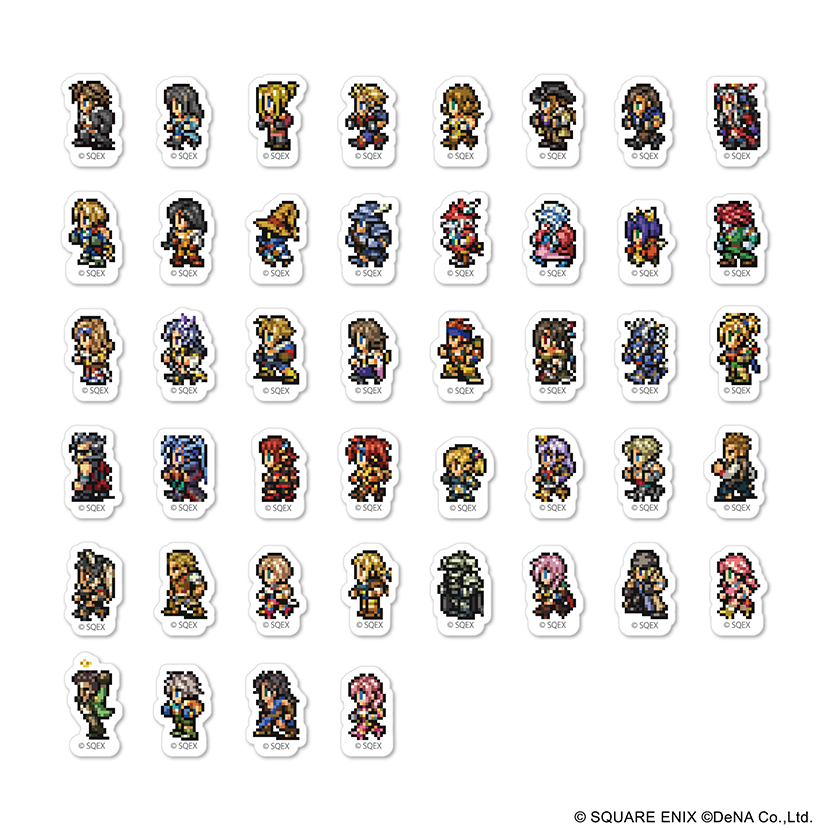 SQEX_eSTORE's tweet photo. 『#ファイナルファンタジー レコードキーパー』から、フレークシールが登場！ノートや手帳など、お気に入りのアイテムにシールを貼って、自由にパーティを編成してみませんか？#FF
https://t.co/UzD5U6zyBe https://t.co/G5pZ7baSaB