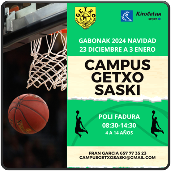 Getxo Saskibaloi Taldea tweet media