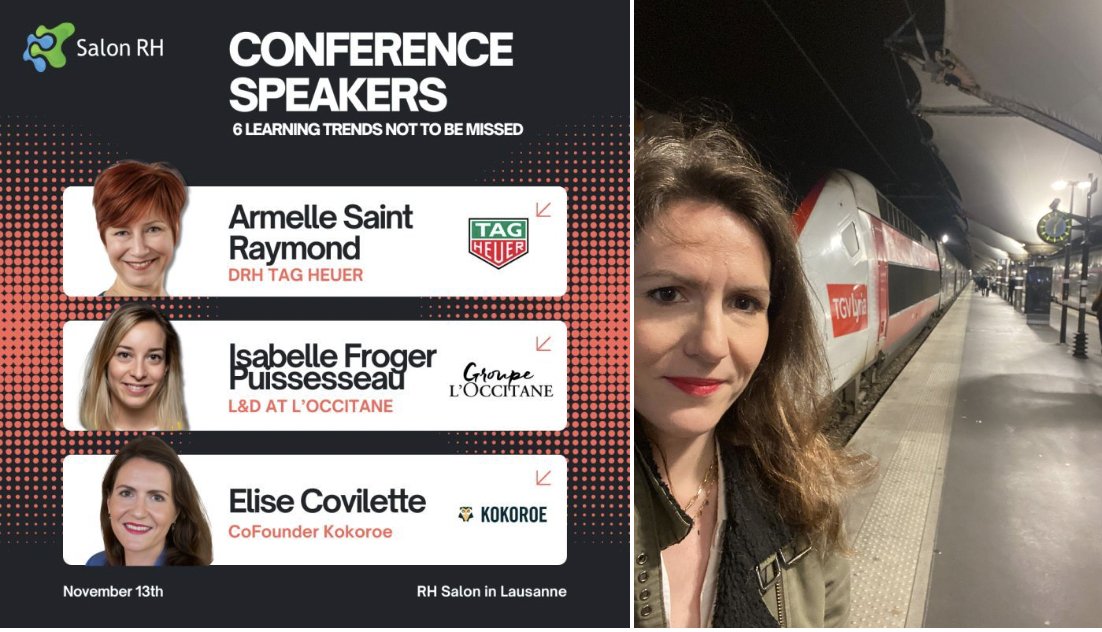 Raphcov's tweet photo. @elisecov direction, la Suisse🇨🇭!

A 11h, elle anime une conférence au Salon RH à Lausanne , avec deux figures majeures de l’univers du Learning et des RH : 
👉 Armelle Saint Raymond, chez @TAGHeuer 
👉 Isabelle Froger-Puissesseau chez @LOccitane_FR https://t.co/3JPDalRJtn