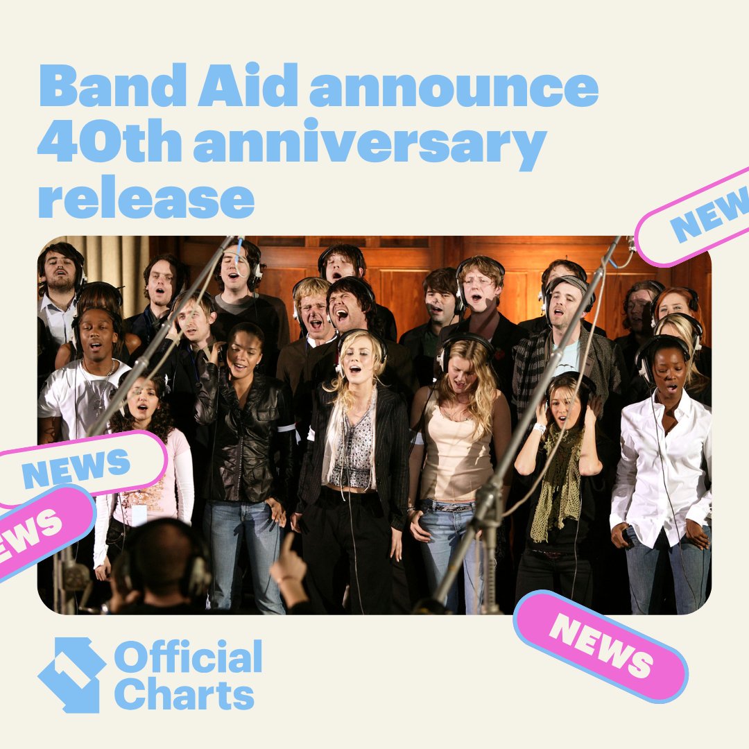 officialcharts's tweet image. ✨🎅 BREAKING 🎅✨

#BandAid 40 announces #DoTheyKnowItsChristmas 2024 🎶

ALL the details here: officialcharts.com/chart-news/ban…

#BandAid40 #XmasNo1 #ChristmasNumber1