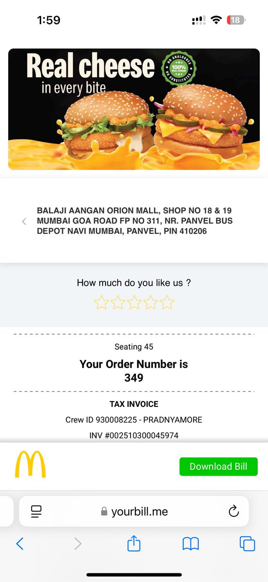 divyangshah22's tweet photo. @McDonalds @mcdonaldsindia  after complain again and again misusing contact number from ypur outlet https://t.co/XnSHzCDol6