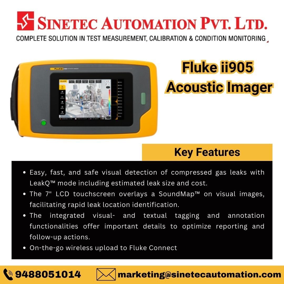sinetec's tweet photo. Fluke ii905 Acoustic Imager 
#fluke #flukeproducts #fluketools #sinetec #sinetecautomation #coimbatore #tamilnadu #kerala https://t.co/lL3YXgvE48