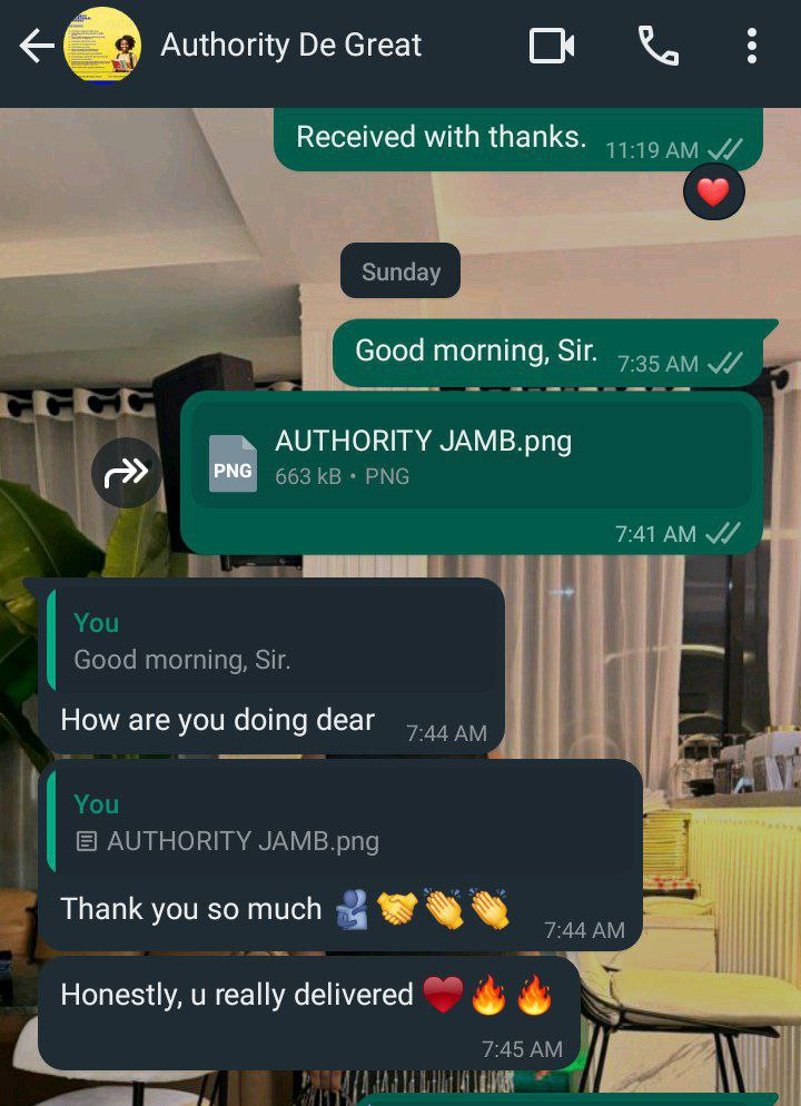 ofofonblaise's tweet image. Another happy client!

Delivered with excellence and right on time.

Trust me to bring your vision and ideas to life with precision and creativity.

Let me add CREATIVITY to your brand and project.

#Design #Satisfiedclient