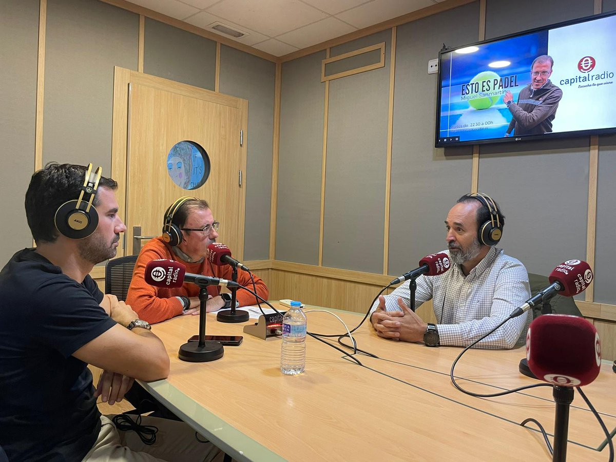 PPA | Professional Padel Association (@ppa_padel) on Twitter photo 🗣️ Entrevista con Carlos Alonso, CEO de la <a href="/ppa_padel/">PPA | Professional Padel Association</a>, en <a href="/CAPITALRADIOB/">CAPITAL RADIO</a>
👇 Escúchala al completo aquí:
capitalradio.es/audio/ENTRE-CE… 🗣️ Entrevista con Carlos Alonso, CEO de la <a href="/ppa_padel/">PPA | Professional Padel Association</a>, en <a href="/CAPITALRADIOB/">CAPITAL RADIO</a>
👇 Escúchala al completo aquí:
capitalradio.es/audio/ENTRE-CE…