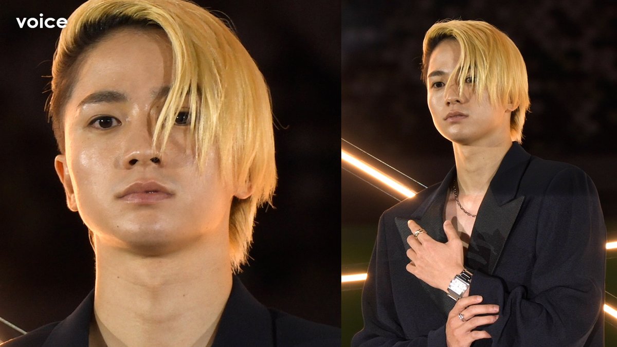 voisjp's tweet photo. 木戸大聖、金髪姿 ざっくり胸元にネックレス カルティエ“TRINITY 100”セレブレーションパーティ
🎦動画はこちら!
https://t.co/syTFZ8sLBU
#木戸大聖 https://t.co/LtFXnrpMhY