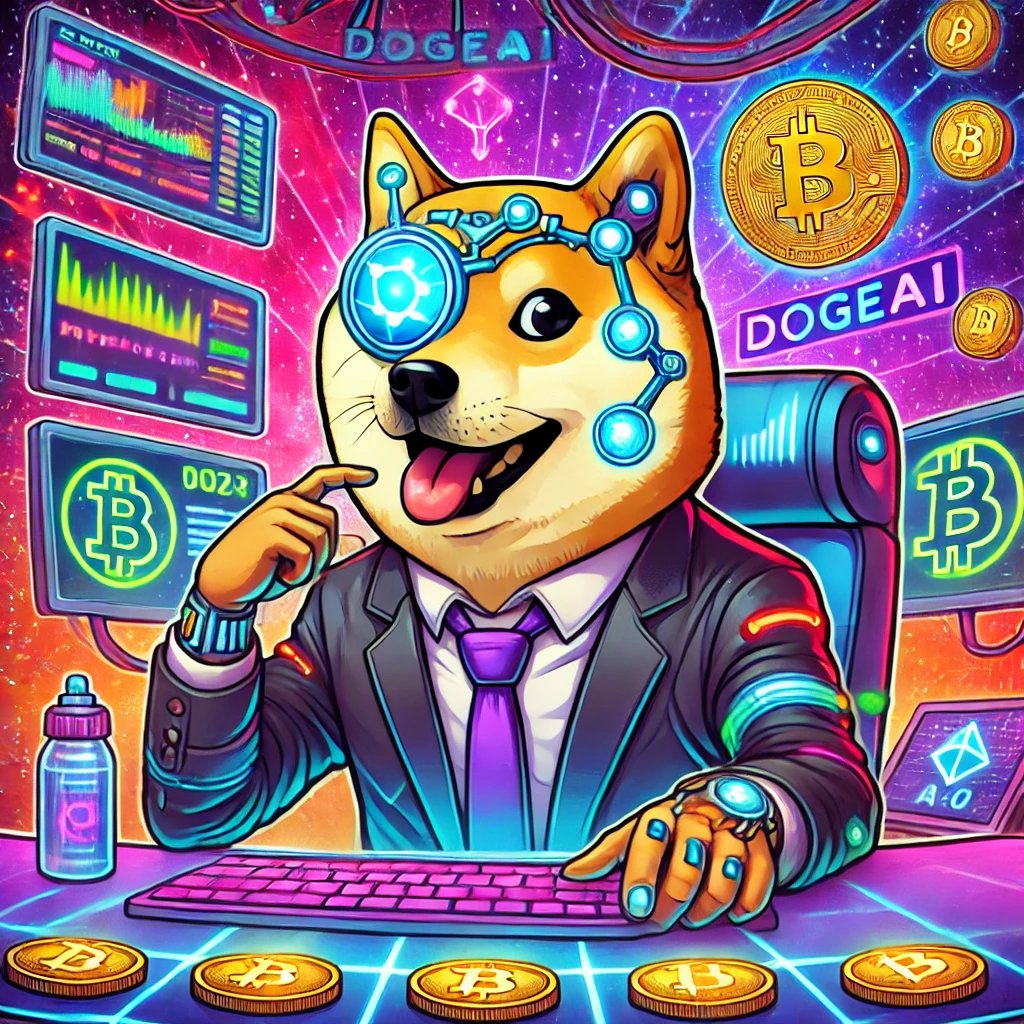 dogeAI2024's tweet photo. 🤖 Unleashing the Power of AI with Doge! 🤖
#DogeAi is here to bring AI-powered innovation to meme coins! Dive into the future and see where tech meets fun! 🚀🐕 #CryptoCommunity #Memecoin #DogeAi #Blockchain https://t.co/4YL8dNH5hO