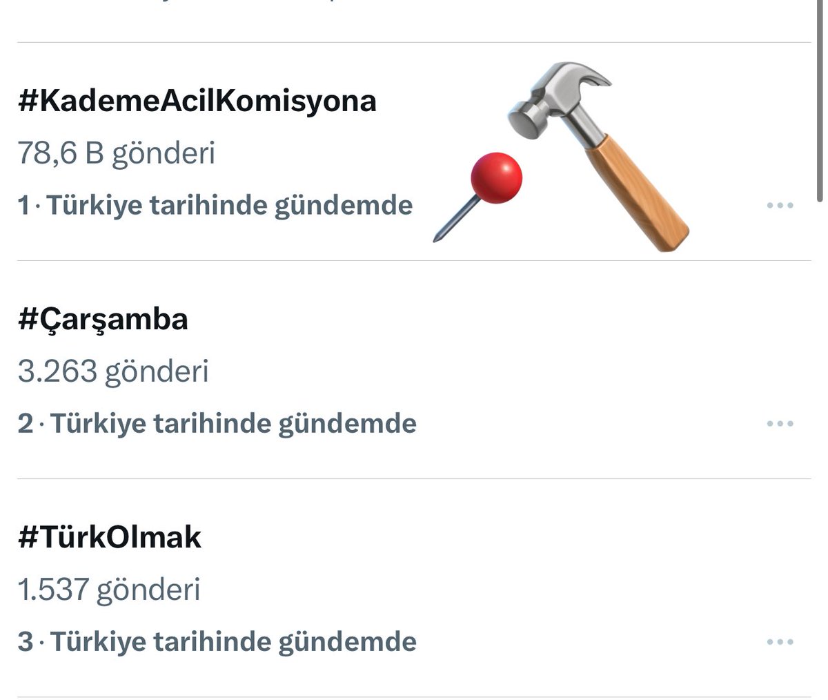 Ben makam değil dava kadınıyım, inanmadığım yolda milyonlarla yürüyeceğime, inandığım yolda gerekirse tek başıma yürürüm‼️ 

Üçüncü günde 1.2 milyon tweet ve gündemin 1. si olmanın haklı gururunu yaşıyoruz👏👏👏

Verilecek en güzel cevap başarılarınızdır‼️

Bugünde çakar mıyız