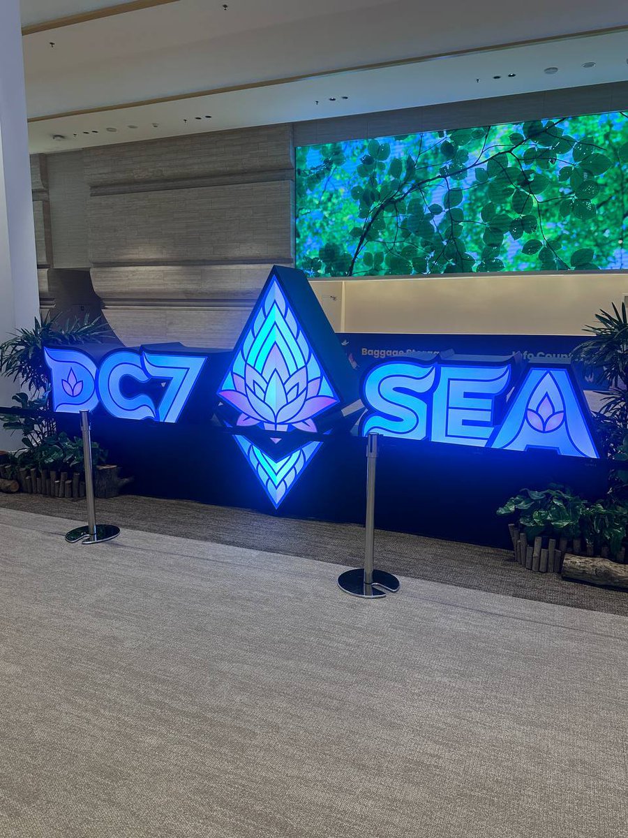 After an action-packed Singapore Festival, we are now in Bangkok for Devcon.

We will be attending key side events organized by our partners.

If you're around, we'd be happy to catch up.

$DEXTF