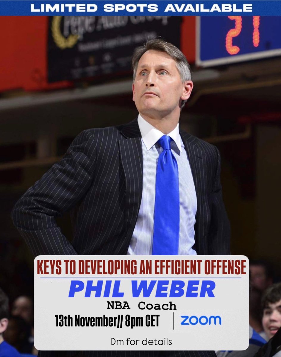 Coach with 30+ years of experience in the NBA 🏀 🧠