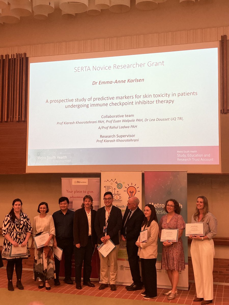 Yeahhh! 🎉 So proud of Dr Emma Karlsen and Dr Sam Tan for winning novice research grants for the Dermatology Research Department! 🌟 Their hard work and dedication are truly inspiring. Let’s keep pushing the boundaries of dermatology research! #ProudMoment #DermatologyResearch