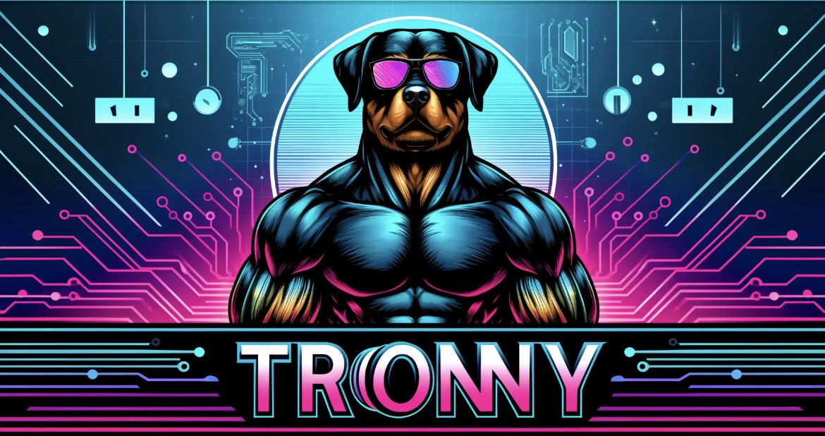 ThinkingBinance's tweet photo. @WhaleInsider @TronnyMeme First AI dog coin https://t.co/90iPaOqbnQ