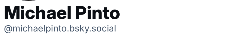 Michael Pinto tweet media