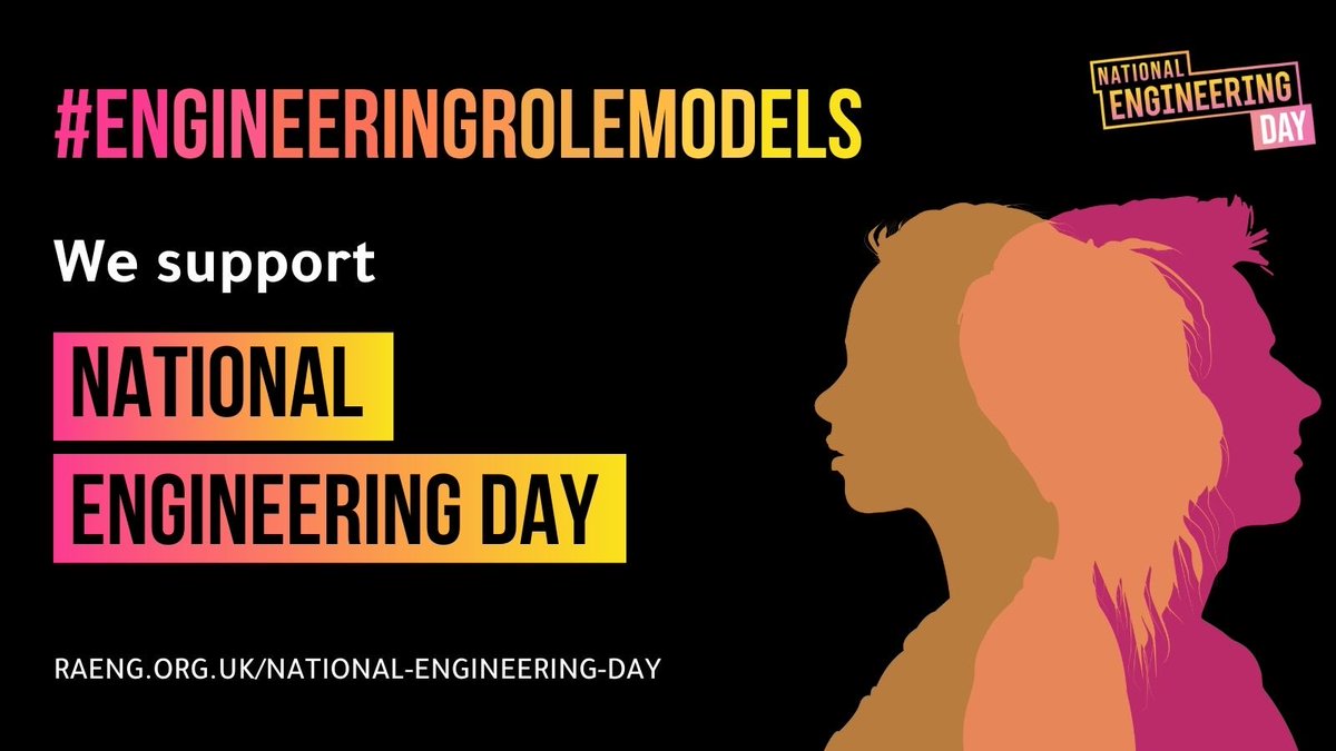 Let’s celebrate #engineeringrolemodels as part of National Engineering Day today 🎉

Let us know who your engineering hero is?

<a href="/RAEngNews/">Royal Academy of Engineering</a> #nationalengineeringday #NED