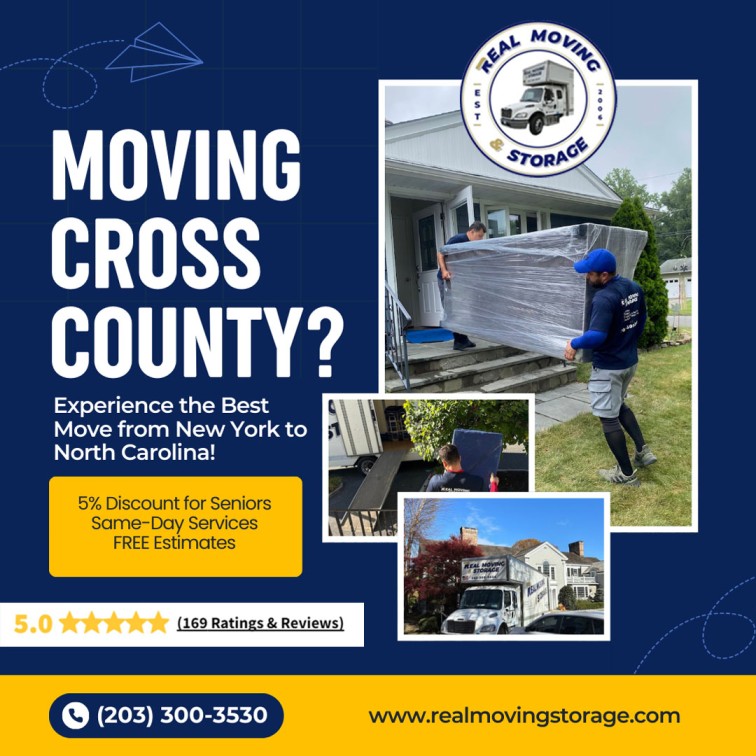 RealMovingofCT's tweet image. Moving Cross County?
Experience the Best Move from New York to North Carolina!

🌐 Visit Our Website at realmovingstorage.com/long-distance-…

#RealMovingStorage #FairfieldCT #StamfordCT #MilfordCT #NorwalkCT #DanburyCT #HartfordCT #NewHavenCT #FastDelivery #ReliableServi