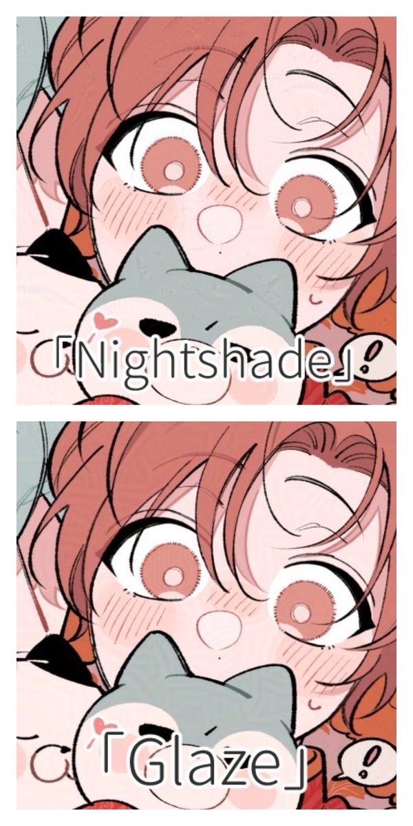 シカゴ大学の研究室が開発したAI学習阻害ツール「Nightshade」と「Glaze」を使ってみたのですが良い感じ…！全体で見ると気にならないけどアップで見るとフィルター掛かってるのがわかりますね👍(どちらのツールも無料で使えます)