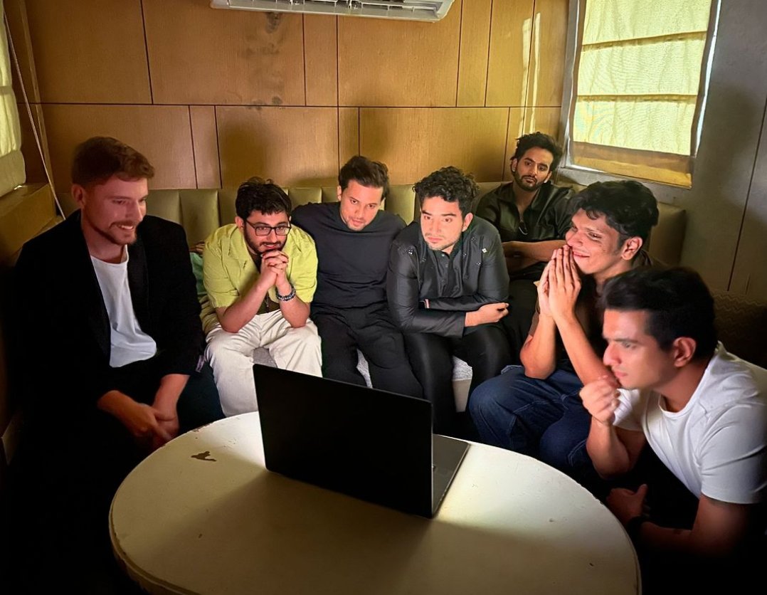 WhosThat360's tweet photo. Can you spot your favourite creator here? 👀
#MrBeast #Carryminati #AbhishekMalhan #Mythpat #SamayRaina https://t.co/KNDjN5UXXy