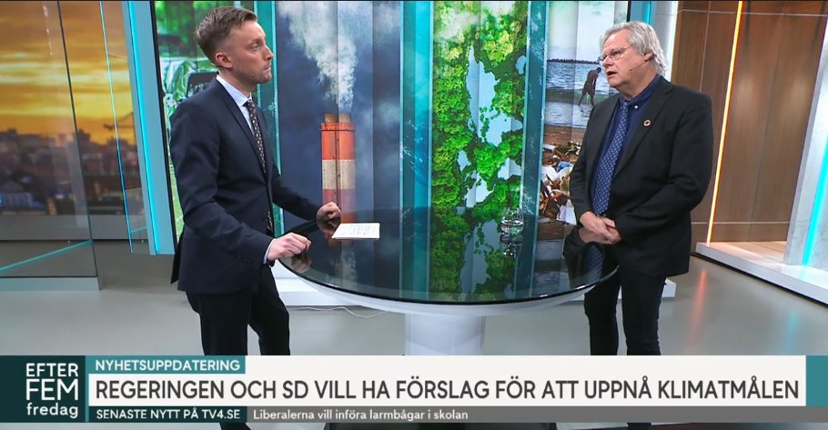 "Ledsamt" Göran Finnveden, forskare KTH kommenterar regeringens nya utredning för att nå våra klimatmål i <a href="/efterfem/">Efter fem</a> på <a href="/TV4/">TV4</a> . 

"Man skjuter upp alla åtgärder vilket gör att det inte kommer att hända något på kanske två, tre år"

Se hela intervjun här: tv4play.se/klipp/ed2e79b8…
