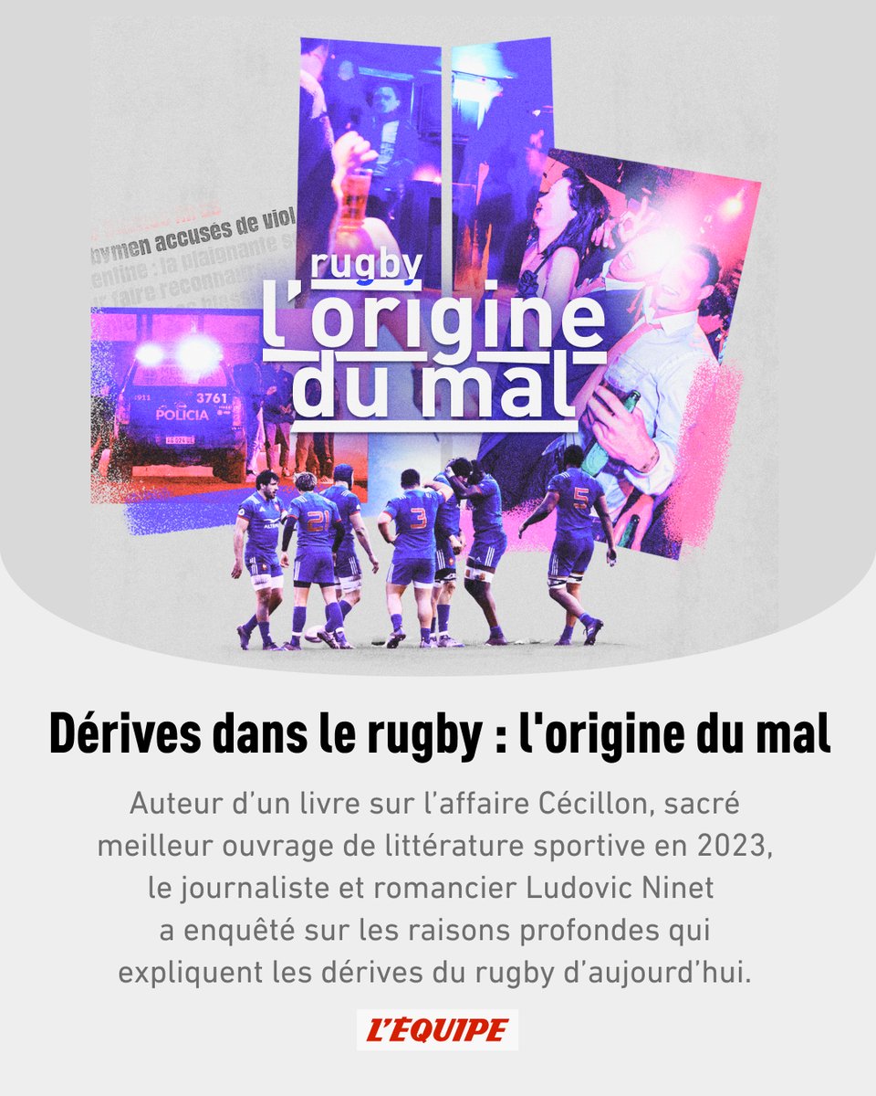 Dérives dans le rugby : l'origine du mal

Auteur d'un livre sur l'affaire Cécillon, le journaliste et romancier Ludovic Ninet a enquêté pour L'Équipe explore sur les raisons profondes qui expliquent les dérives du rugby d'aujourd'hui. Entre fabrique du virilisme, fantasme de