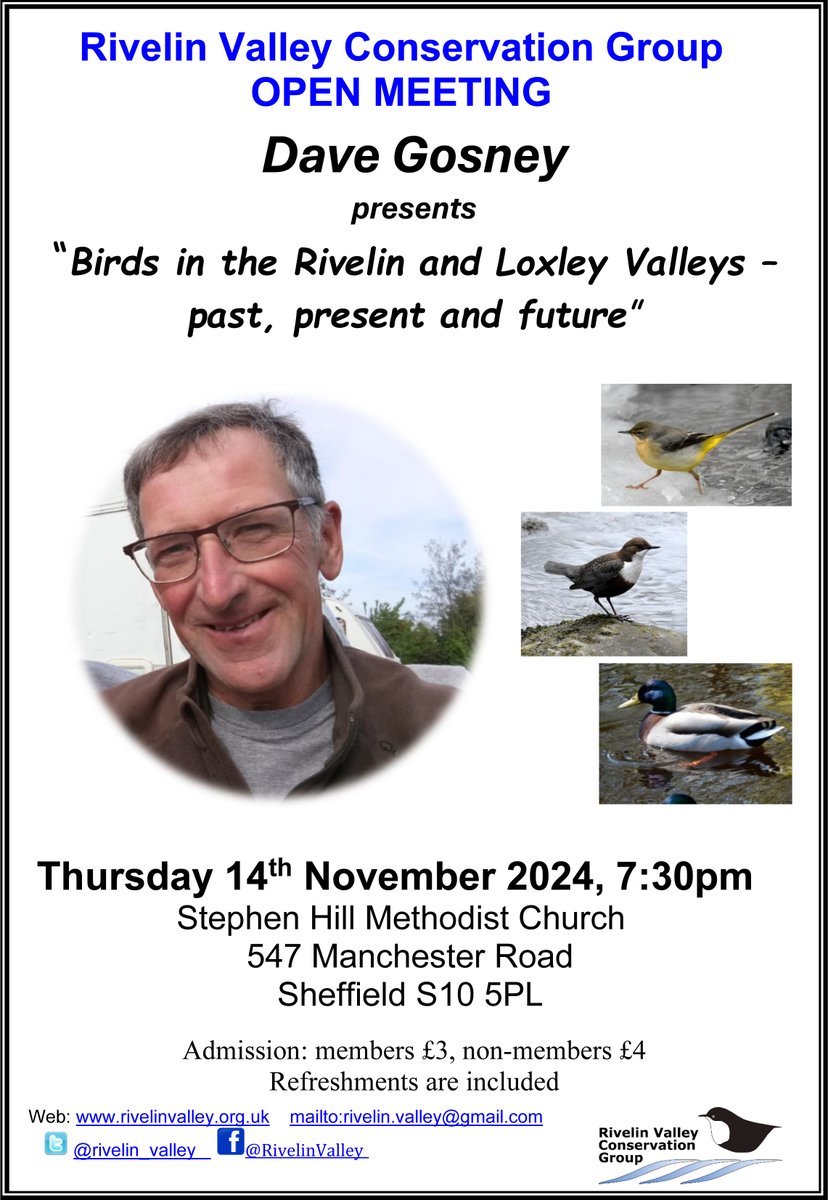 A reminder of our talk this week by Dave Gosney.  Hope to see you there!