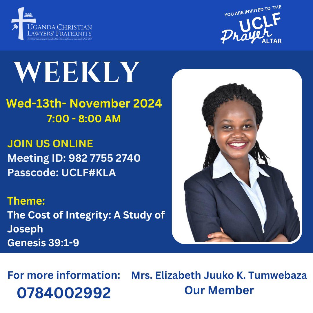 Elizabeth K. Tumwebaza- Juuko tweet media
