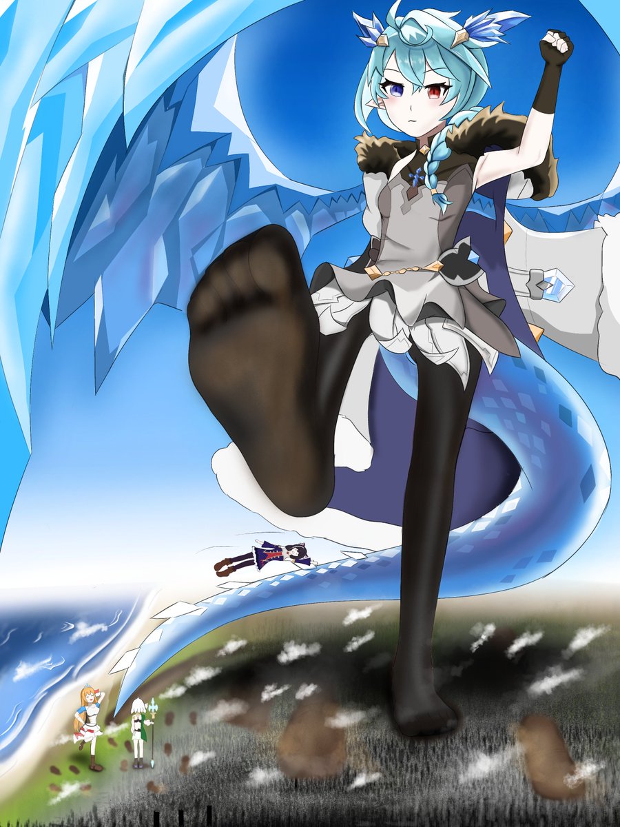humpback15670's tweet photo. 最新作品
#giantess,#crush,#巨大娘 https://t.co/R0S0cjA5xp