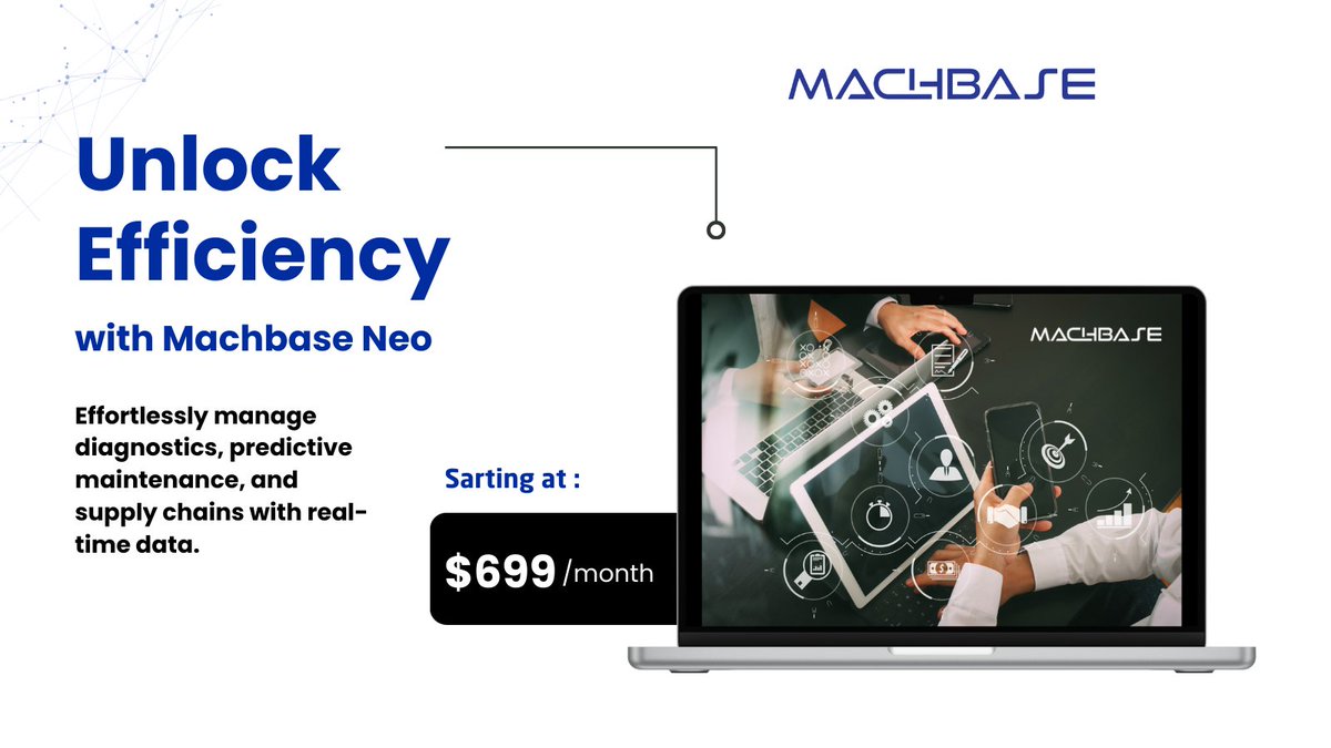machbase's tweet image. 🌐 Efficiency at its best! With Machbase Neo, manage every aspect of your operations with the precision of the best database management in the world.

👉Grab the chance to avail the &quot;Machbase Free Trial&quot;.
machbase.com/en

#machbase #dbms #databasemanagementsystem