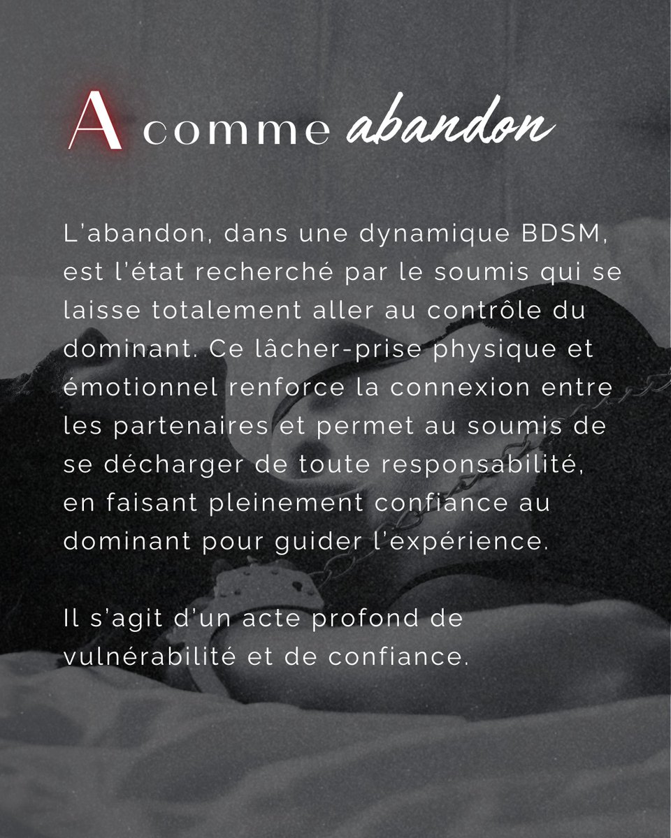 Domicom_BDSM's tweet photo. Quel mot vous inspire le plus ? 🖤
Une idée des mots en B ?
#ExploreWithDOMI #TchatWithDOMI #BDSM #Fetish https://t.co/xBHXo2EytM