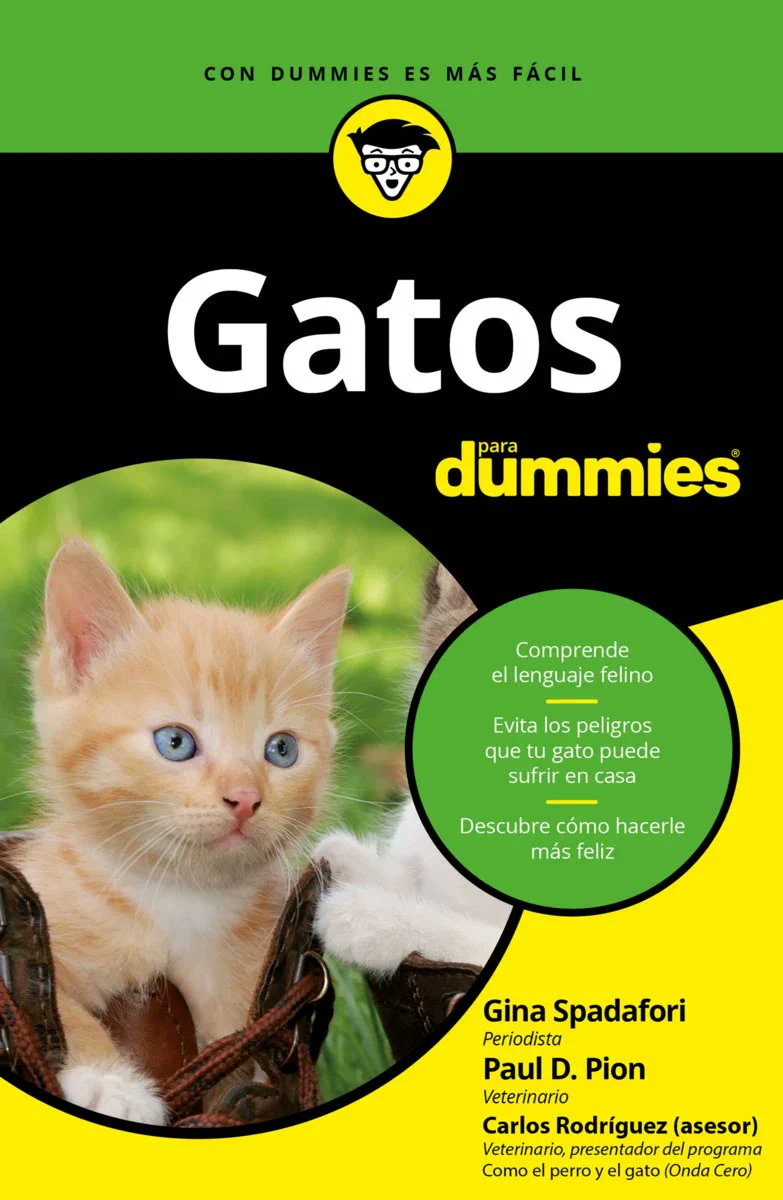 ¿A quién no le enamoran los gatos?😻

Esta guía te enseña cómo educar a tu gato, interpretar su lenguaje corporal, evitar la cría indeseada, viajar con tu mascota, integrarla en la vida familiar con niños o la atención que necesita cuando envejece.

🐈 planetadelibros.com/libro-gatos-pa…