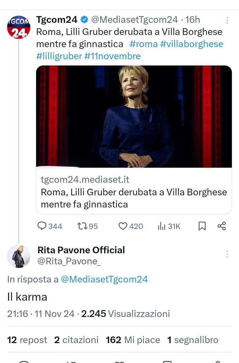 Viva Rita Pavone! 👏🏼👏🏼